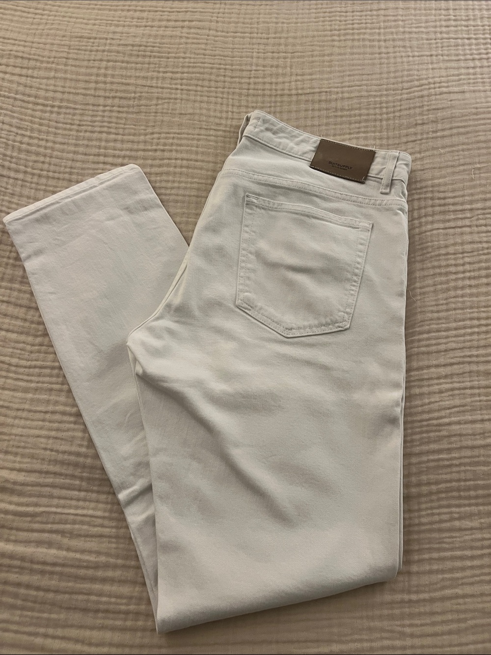 Suitsupply Slim White Men’s Jeans